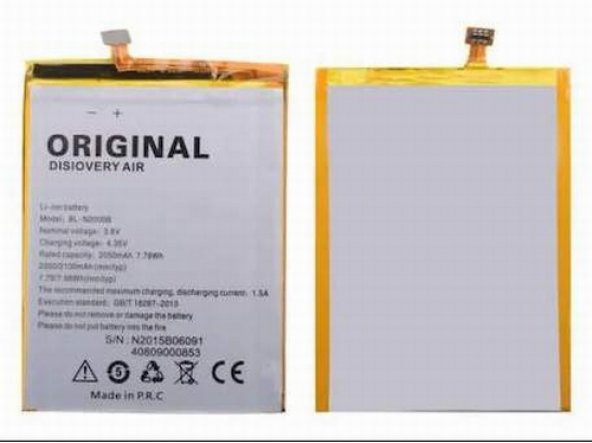 Day Gionee GN9005 ELIFE S5.1 Bl-N2000B 2050 mAh Batarya Pil Orijinal Uzun Ömürlü Yüksek Kapasite - 1