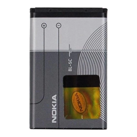 Nokia BL-5C 5030 6030 6085 6086 6108 6205 6230 6263 6267 6270 6330 (1020 mAh Pil)