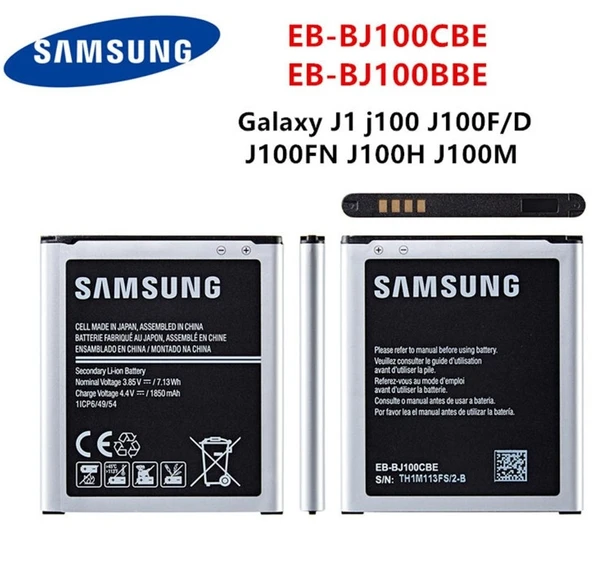 Eb-bj100cbe Samsung Galaxy Uyumlu J1 J100 Sm-j100f J100fn J100h J100m J100y J100f D 1850mah ürün görseli 1