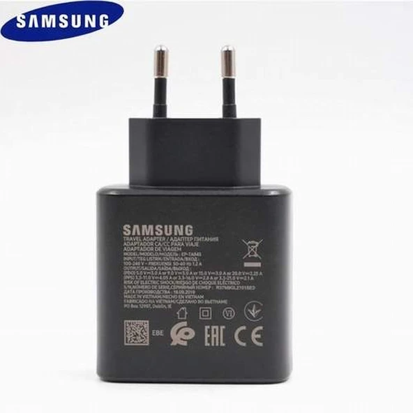 Samsung 45W Turbo Hızlı Şarj Cihazı Siyah (KABLOSUZ) ürün görseli 1