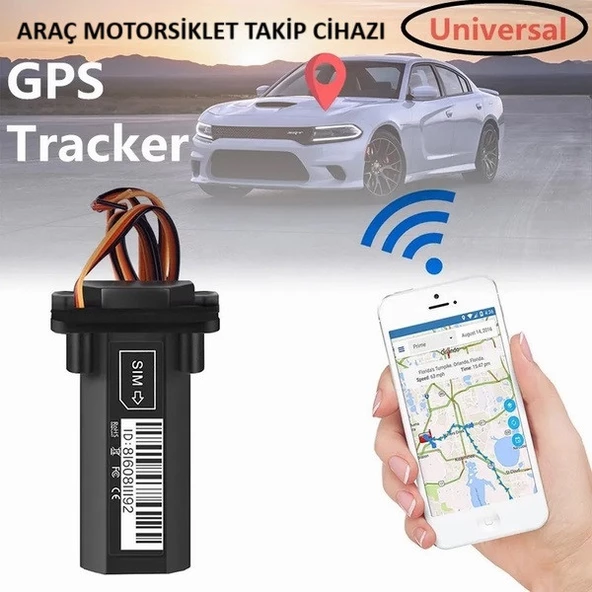 GPS Araç Takip Cihazı Motorsiklet Takip Cihazı Tır Karavan Takip Cihazı (SU GEÇİRMEZ GARANTİLİ)