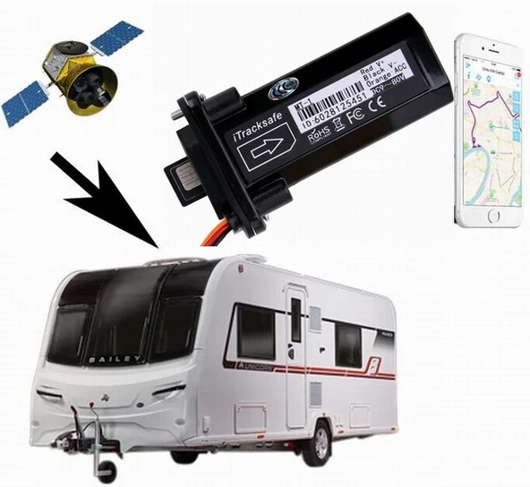 Gps Tracker Araç Takip Cihazı Motorsiklet Takip Cihazı Tır Karavan Takip (SU GEÇİRMEZ GARANTİLİ)