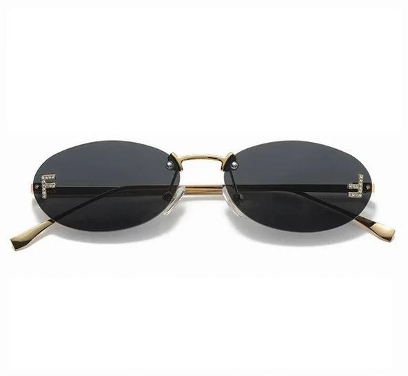 YENİ SEZON POPÜLER 2024 F Model F Siyah BAY BAYAN UNİSEX GÖZLÜK Kadın Güneş Gözlüğü - Resim 2