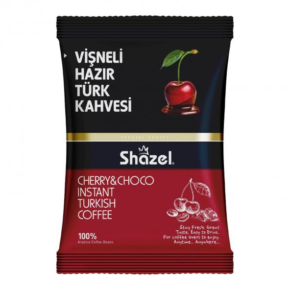 Shazel Vişneli Hazır Türk Kahvesi 100 gr