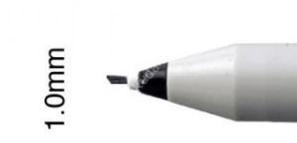 Sakura Calligraphy Pen 1,00 Yan Kesik Arabıc Siyah - Resim 2