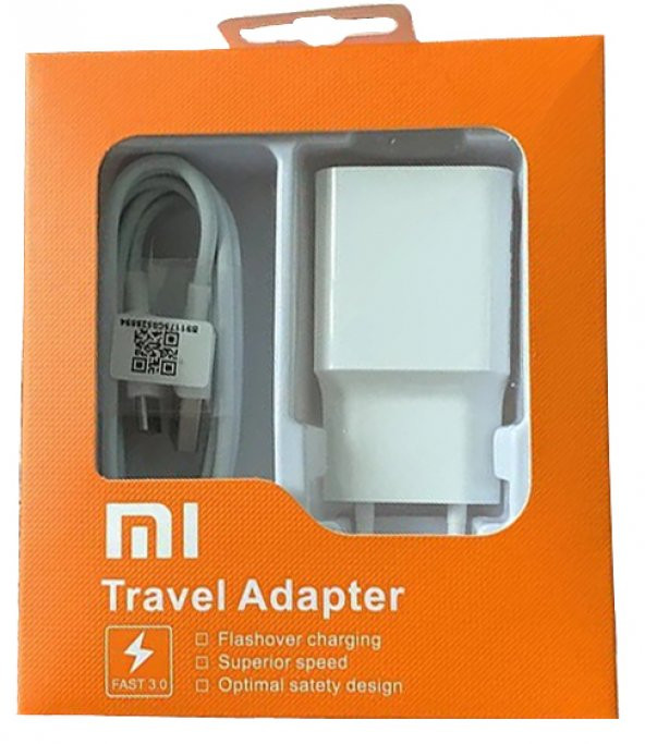 Orjinal Xiaomi MI A3 Type-C Data Kablo ve 18W 2A MDY08EO Hızlı Şarj cihazı