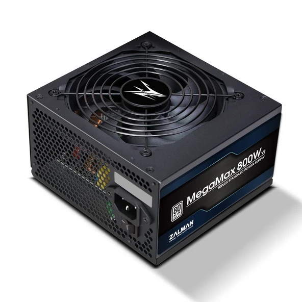 ZALMAN MEGAMAX 800W ZM800-TXII 80+ STANDARD POWER SUPPLY - 2