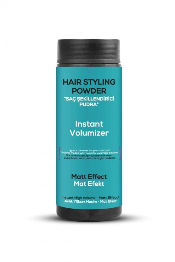 Fontenay Saç Şekillendirici Pudra Toz Wax Mat Effect Mavı 20gr + Şekil Tarağı X3 4lü Set ürün görseli