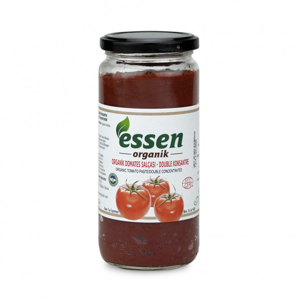 ESSEN ORGANİK DOMATES SALÇASI 490GR