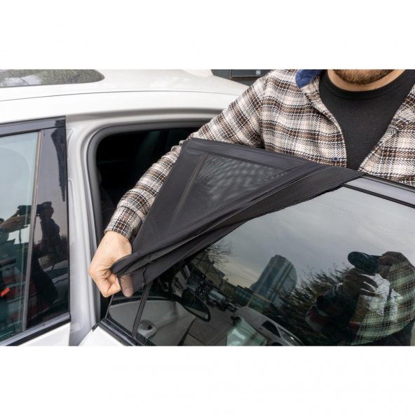 Geçme Yan Cam File Perde Universal 1 Adet - 8