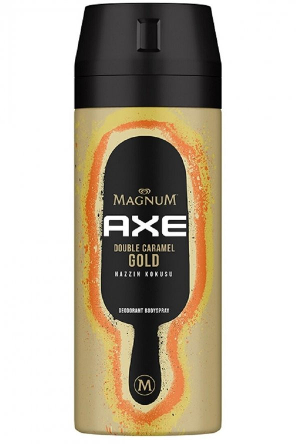 Deodorant Magnum Double Caramel Gold 150 Ml
