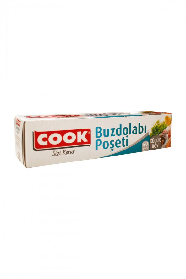 Cook Buzdolabı Poşeti Küçük 40lı