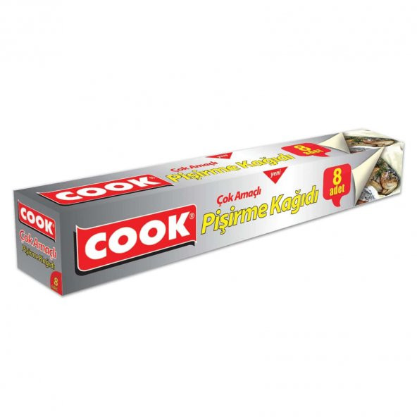 Cook Çok Amaçlı Pişirme Kağıdı 30Cm X 8 Adet