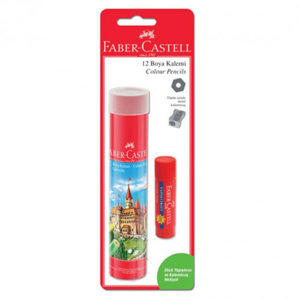 Faber Castell Bls. Kuruboya 12Lı Set Tüp Yeni