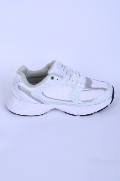 Walkway Run G Beyaz-Gümüş Kadın Spor Ayakkabı