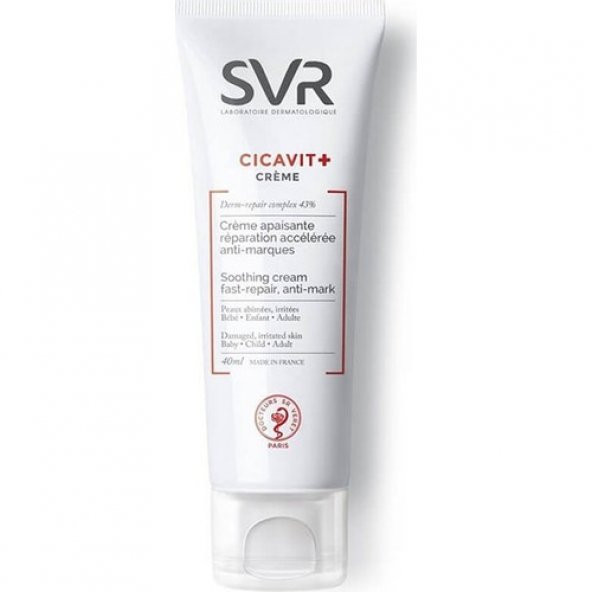 SVR Cicavit+ Soothing Cream Onarıcı Krem 40 ml