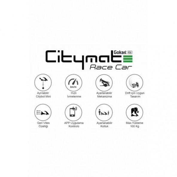 Citymate GoKart Kit Race Car Ninebot Mini Bluetooth - 4
