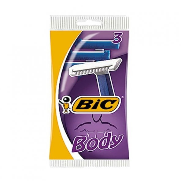 Bic Body-Banyo Kullan-At Tıraş Bıçağı 3 x 3lü