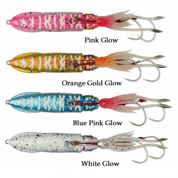 Savage Gear Swimsquid Inchiku 9.7cm 150gr Orange Gold Glow - 3