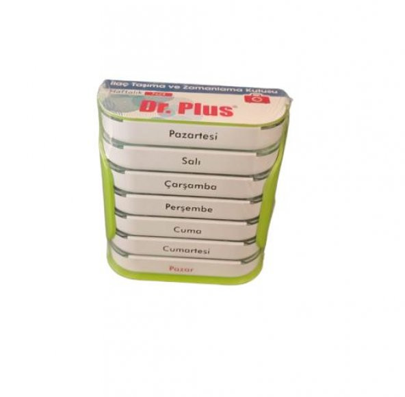 Dr Plus İlaç Saklama ve Zamanlama Kutusu 7x24 - 3