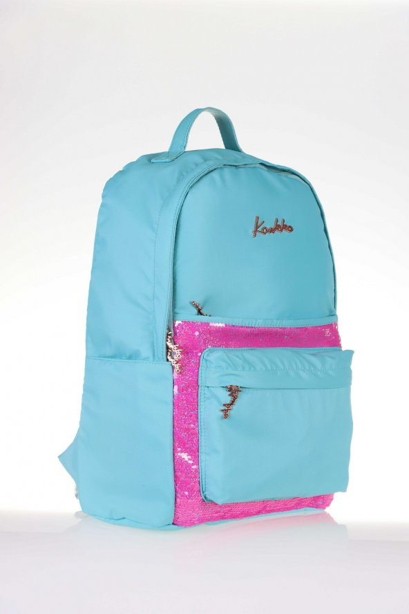Magical Okul Çantası 41x31x18 Pullu Turkuaz (k1355) - 5