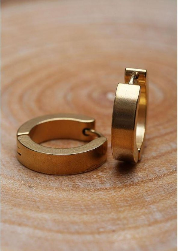 Küpe Çelik Kadın Erkek Halka İthal 316 L Paslanmaz Kararmaz 5 mm ürün görseli