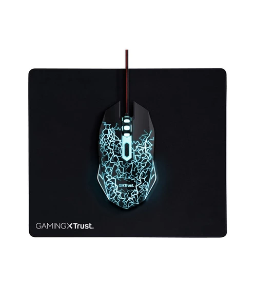 Trust 24752 Basic Mouse ve Mousepad-Siyh