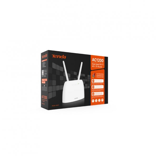 TENDA 4G07 AC1200 DUALBAND 4G LTE ROUTER - 4