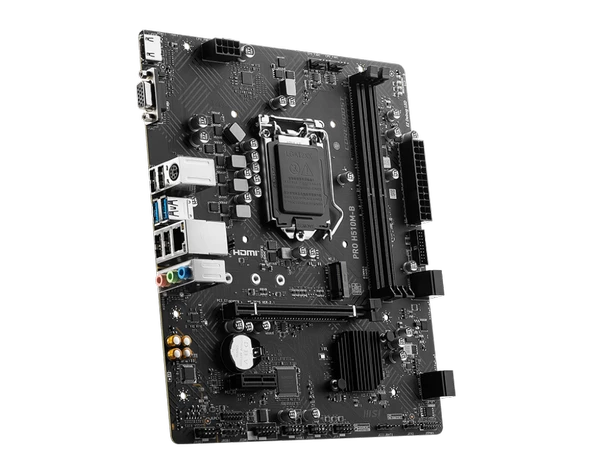 MSI PRO H510M-B 2933MHz DDR4 M.2 USB3.2 mATX 1200p - 4