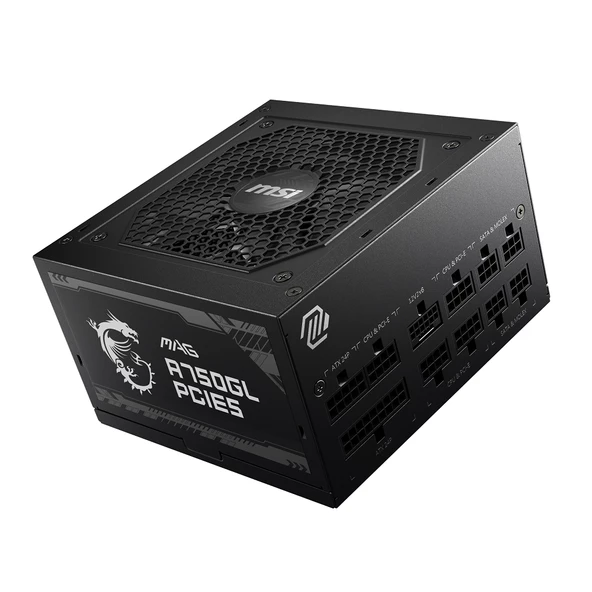 MSI MAG A750GL PCIE5 750W 80+GOLD POWER SUPPLY - 2