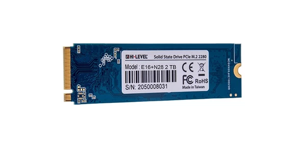 2TB HI-LEVEL HLV-M2PCIeG4X4SSD2280/2T 5100/3600MB/s NVMe SSD - 1