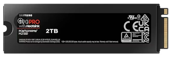 2TB SAMSUNG 990 PRO SOĞUTUCULU M.2 NVMe 7450/6900MB/s MZ-V9P2T0CW (Resmi Distribütör Garantili) - Resim 2