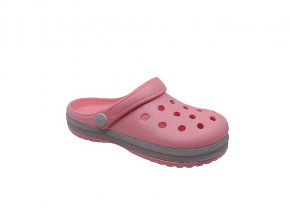 Akınalbella 260 Çocuk Penbe - Beyaz Plaj Havuz Banyo Günlük Terlik Sandalet - 3
