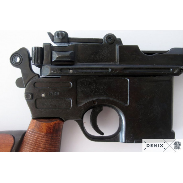 Denix Koleksiyon Grubu-C96 TABANCA, ALMANYA 1896-JDNX1025-Orijinalden ilham alan tasarım - Resim 2