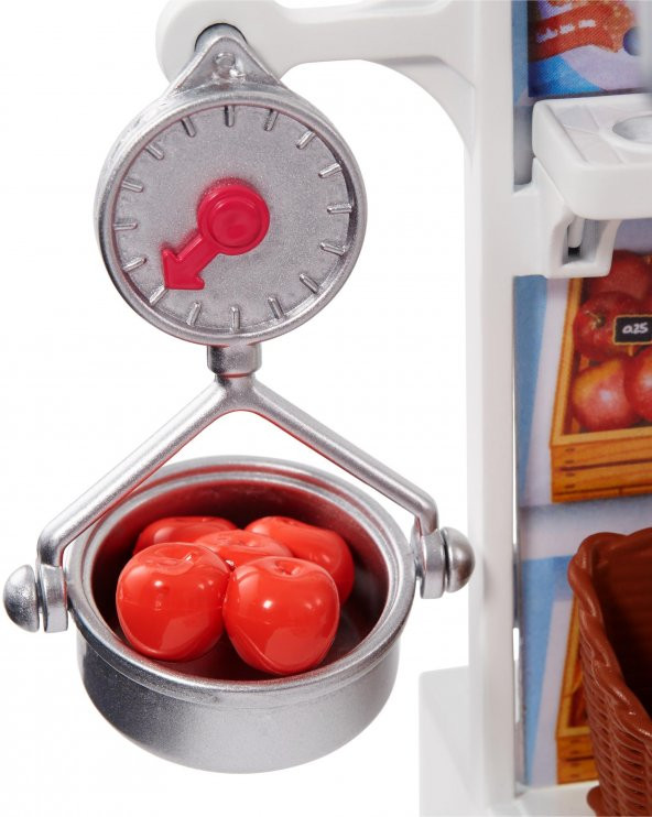 Barbie Süpermarkette Oyun Seti FRP01 - 4