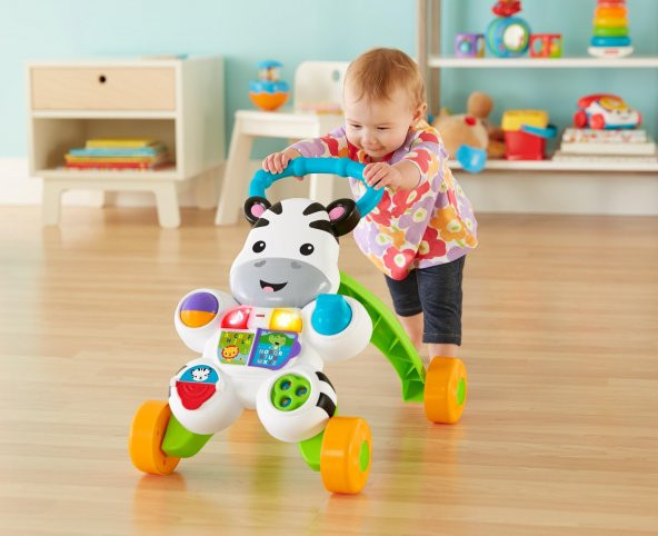Fisher Price Melodili Zebra Yürüteç DLD80 - 7