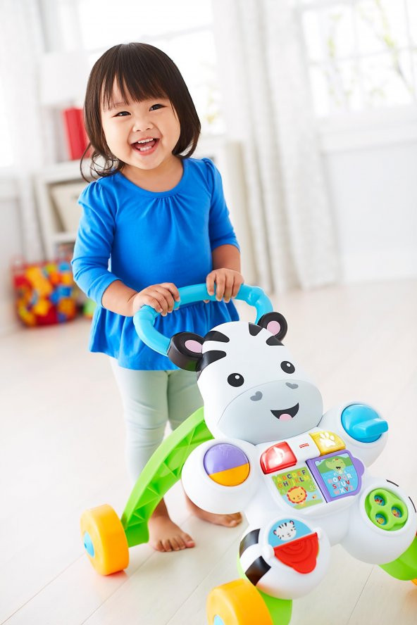 Fisher Price Melodili Zebra Yürüteç DLD80 - 9