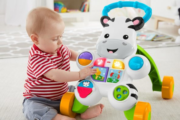 Fisher Price Melodili Zebra Yürüteç DLD80 - 11