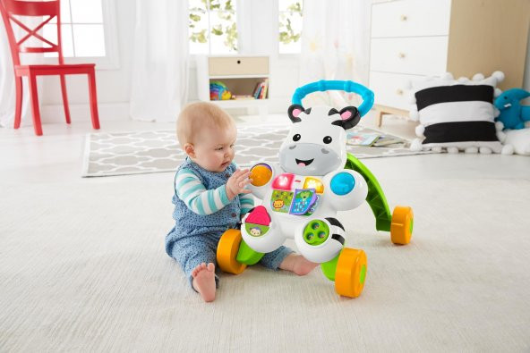 Fisher Price Melodili Zebra Yürüteç DLD80 - 3