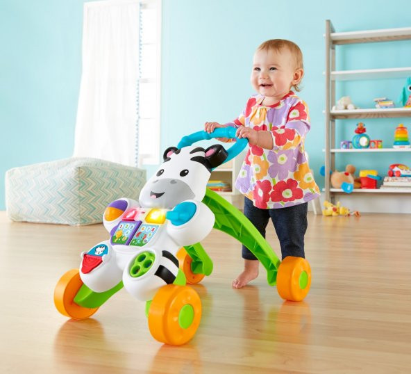 Fisher Price Melodili Zebra Yürüteç DLD80 - 6