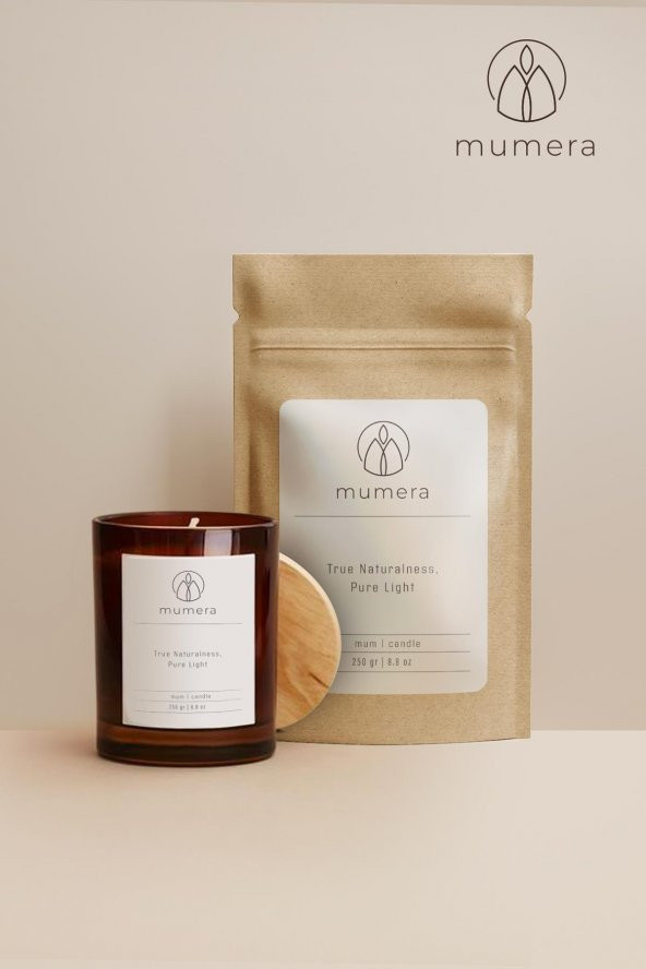 İnci Tozu Mum Sonsuzluk Mumu 250 Gr - 5