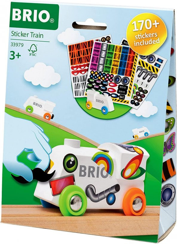 Brio Stickerlı Tren 33979