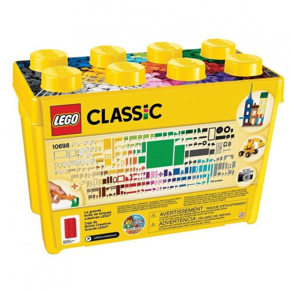 Lego 10698 Classic Büyük Boy Yaratıcı Yapım Kutusu - 5