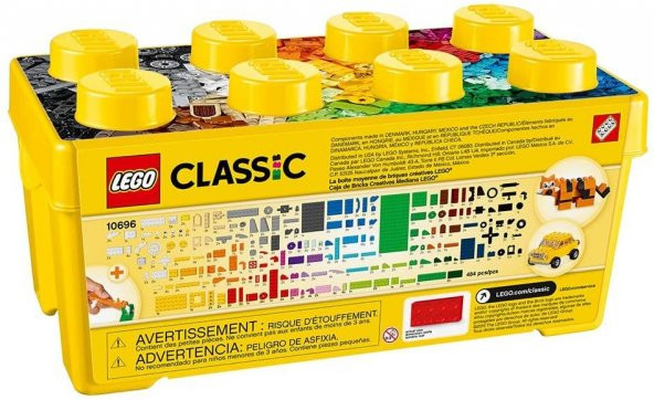 Lego Classic Orta Boy Yaratıcı Yapım Kutusu 10696 - 3