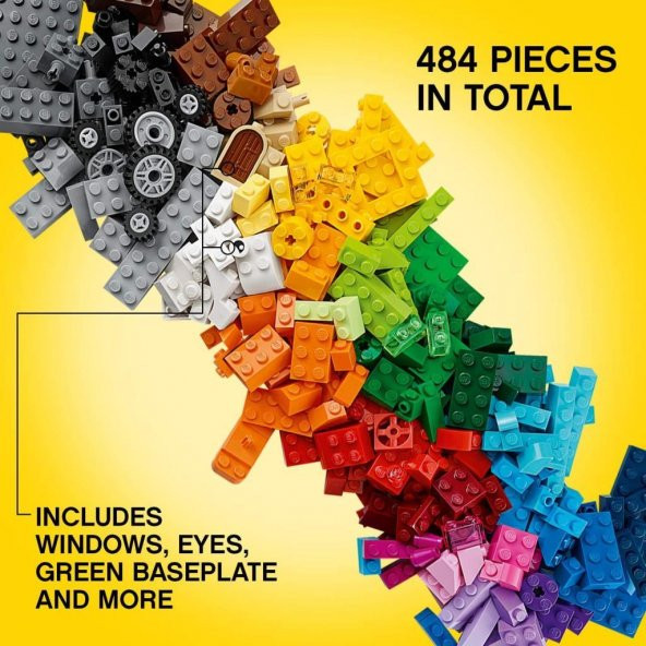 Lego Classic Orta Boy Yaratıcı Yapım Kutusu 10696 - 5