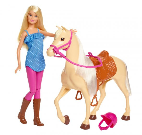 Barbie ve Güzel Atı Oyun Seti FXH13 - 1