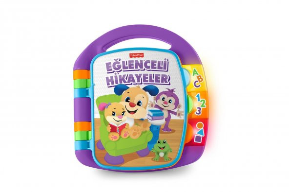 Fisher Price Eğlen & Öğren Eğitici Hikaye Kitabı (Türkçe) FRC73 - 1