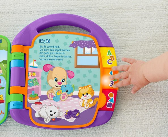 Fisher Price Eğlen & Öğren Eğitici Hikaye Kitabı (Türkçe) FRC73 - 3