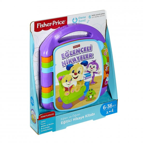 Fisher Price Eğlen & Öğren Eğitici Hikaye Kitabı (Türkçe) FRC73 - 6