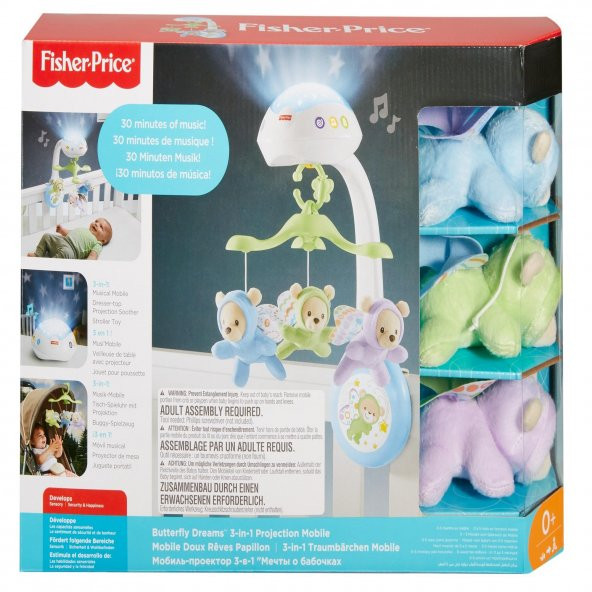 Fisher Price Kelebekli Rüyalar Dönence CDN41 - 5
